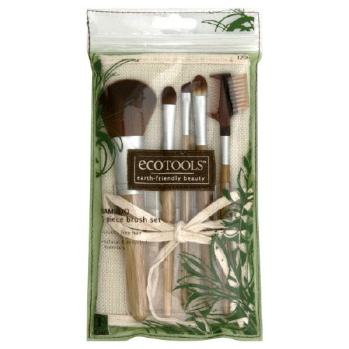 Kit De Pincéis Ecotools 5 Pincéis + Bolsa